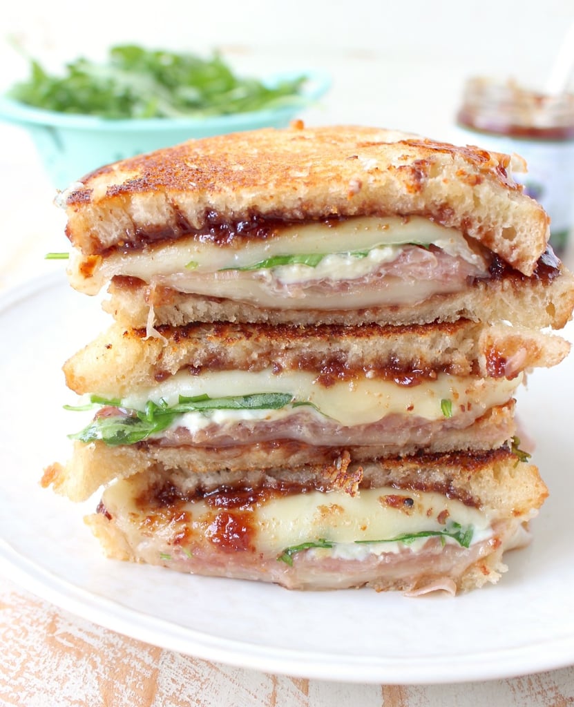 Prosciutto Provolone Fig Grilled Cheese