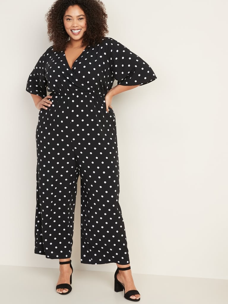 Old Navy Plus-Size Wrap-Front Bell-Sleeve Jumpsuit