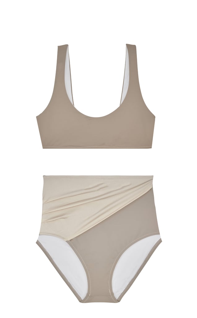 "Once Fashion Month and award season wrap, booking a vacation is on the top of my to-do list. I love the neutral tones of Kore Swim's Alexa bikini ($225), which will work to complement a beach glow." — SW