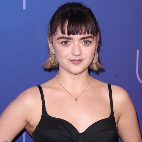 Maisie Williams Showed Off Her Bleached Eyebrows at BRITs