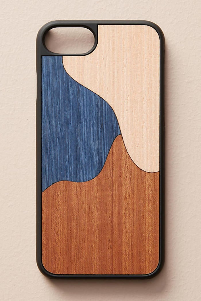 Wood'd Blue Inlay iPhone 6/7 Case