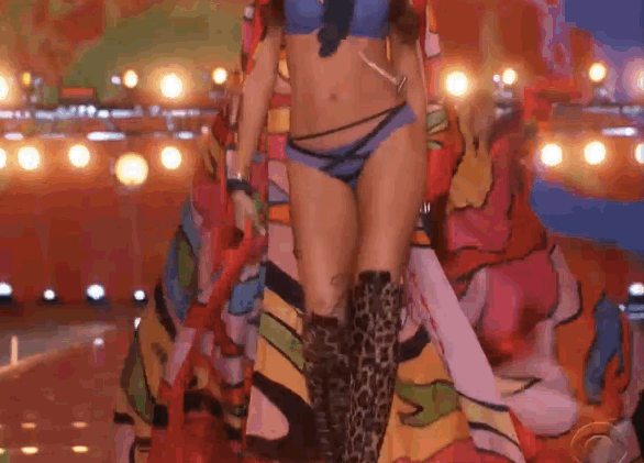 Joan Smalls at 2015 Victoria's Secret Fashion Show