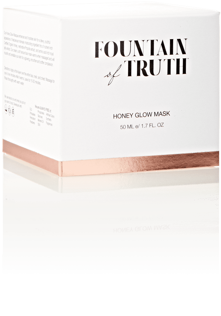 Fountain of Truth Beauty Honey Glow Clean Face Mask with Turmeric