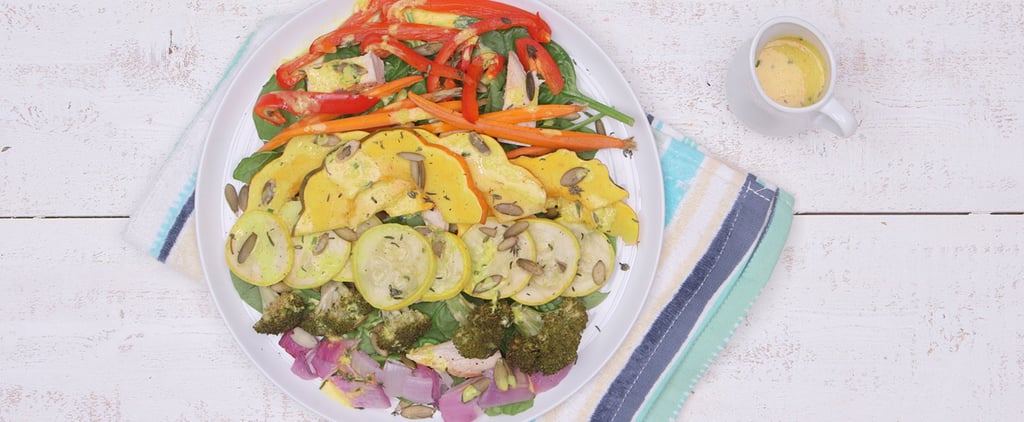 Flat-Belly Salad With Roasted Vegetables | Video