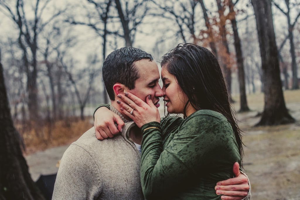 Rainy Engagement Shoot