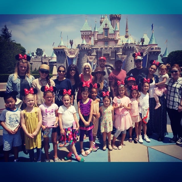 Honor Warren celebrated her sixth birthday at Disneyland with her nearest and dearest.
Source: Instagram user jessicaalba