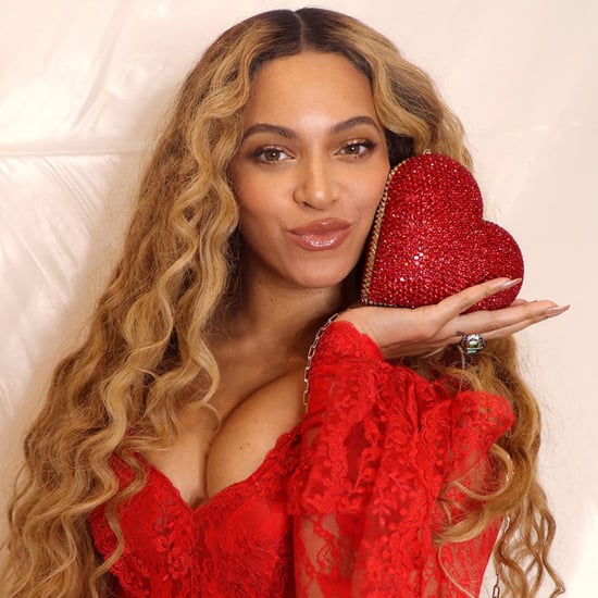 Beyoncé Wears Red Dress on Valentine's Day 2019