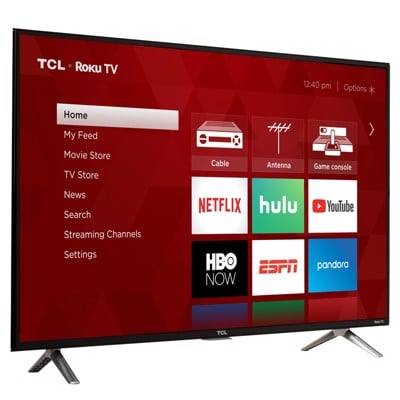 TCL 32' Class 3-Series HD Smart Roku TV