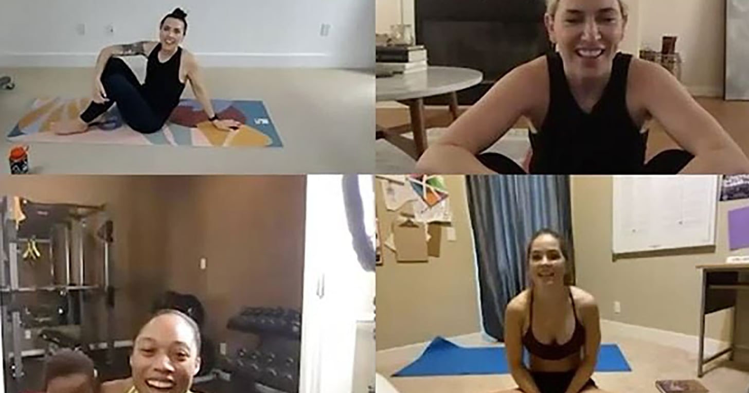 How to Set Up a Group Video Chat Workout | PS Fitness