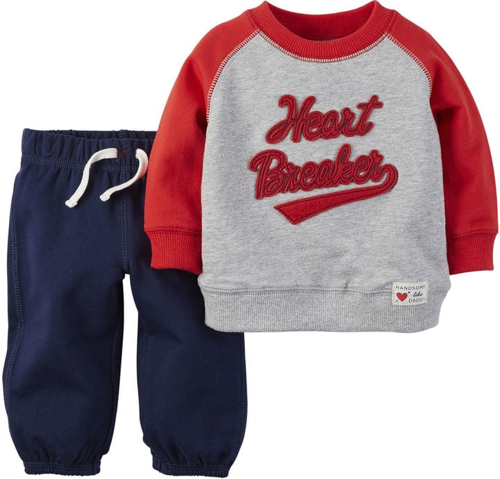 Valentine's Day Pullover and Pants Set