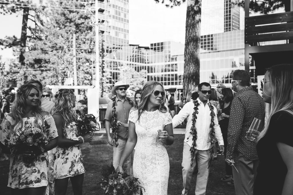 Colorful Lake Tahoe Wedding