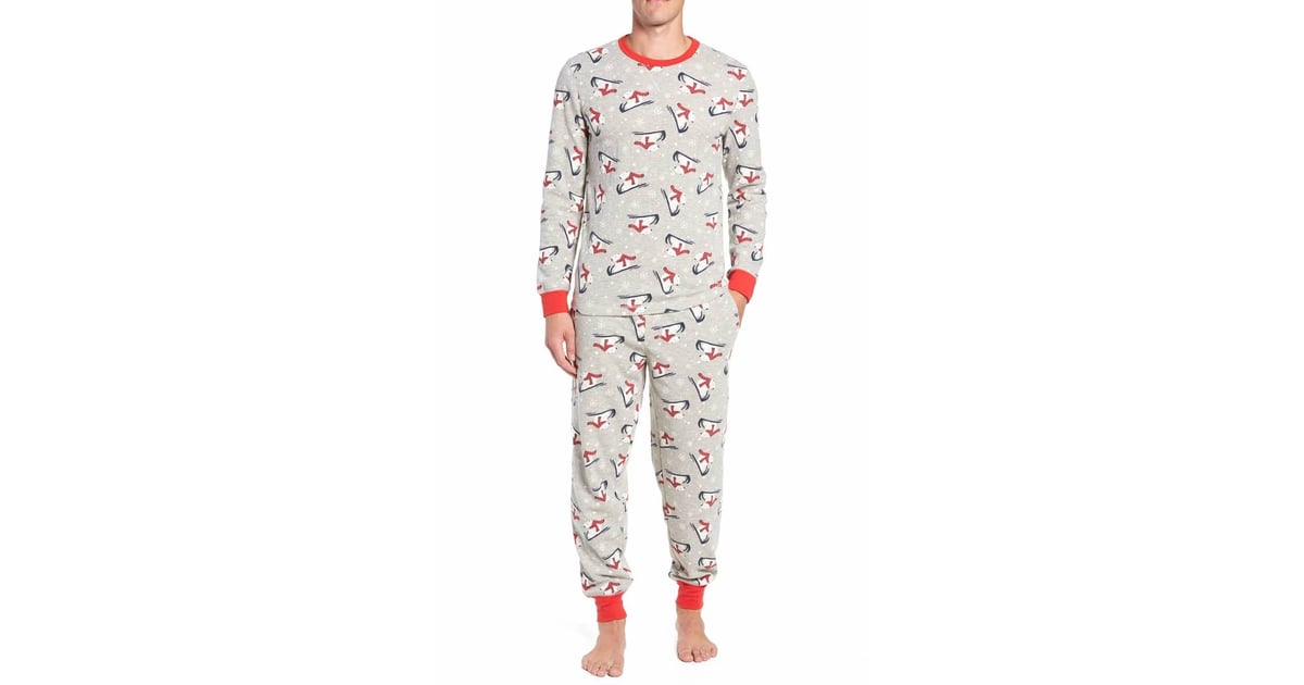 Nordstrom Men's Shop Family Father Thermal Pajamas Matching Family