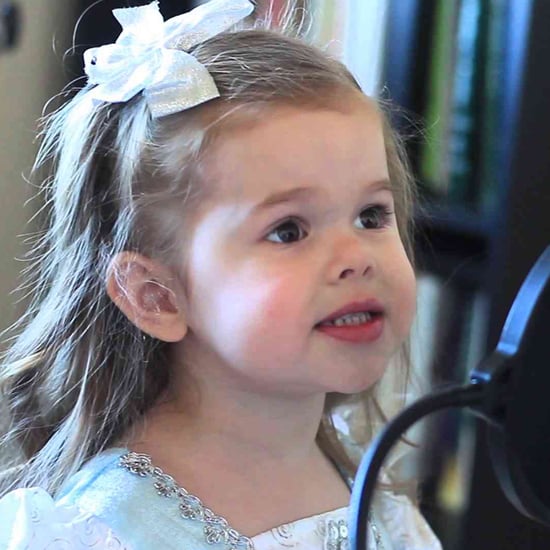 3-Year-Old Girl Singing Song From The Little Mermaid