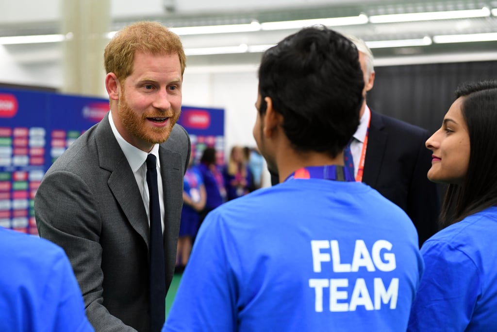 Prince Harry at Opening of Cricket World Cup 2019