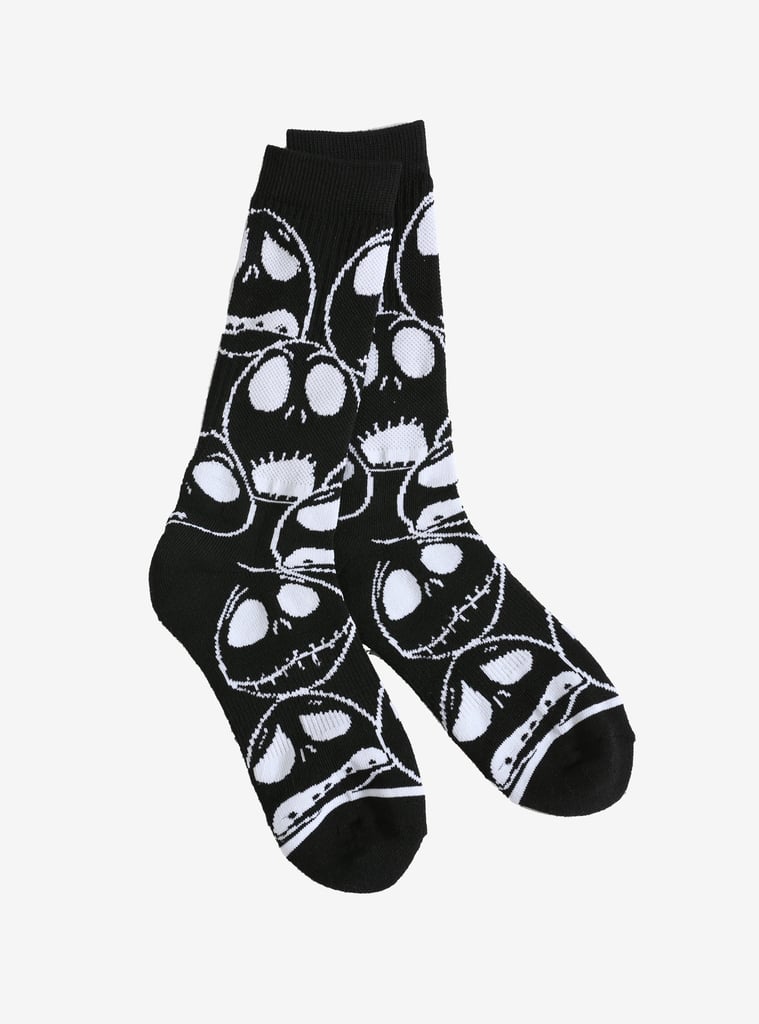 The Nightmare Before Christmas Jack Face Crew Socks