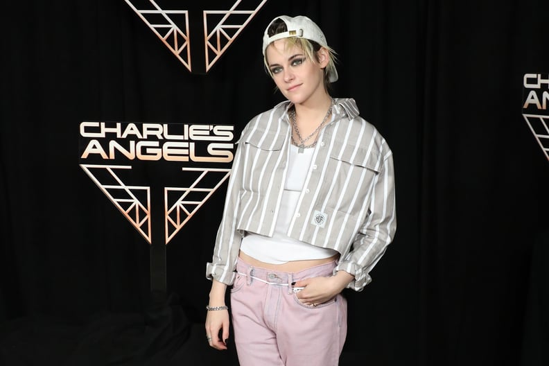 Kristen Stewart at a Charlie's Angels Photocall