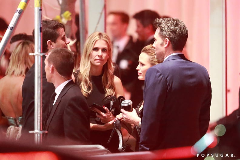 Feb. 28, 2016: They meet up at Vanity Fair's Oscars afterparty, but are spotted leaving separately.