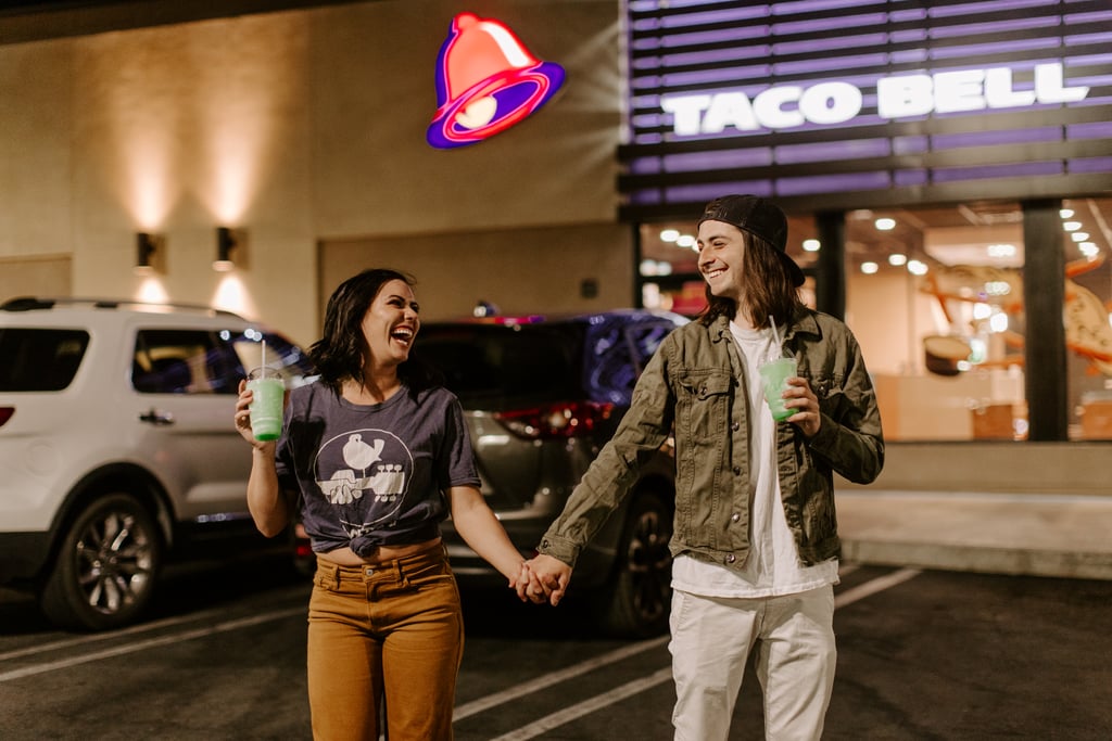 Couple Takes Engagement Photos At Taco Bell Popsugar Love And Sex Photo 16