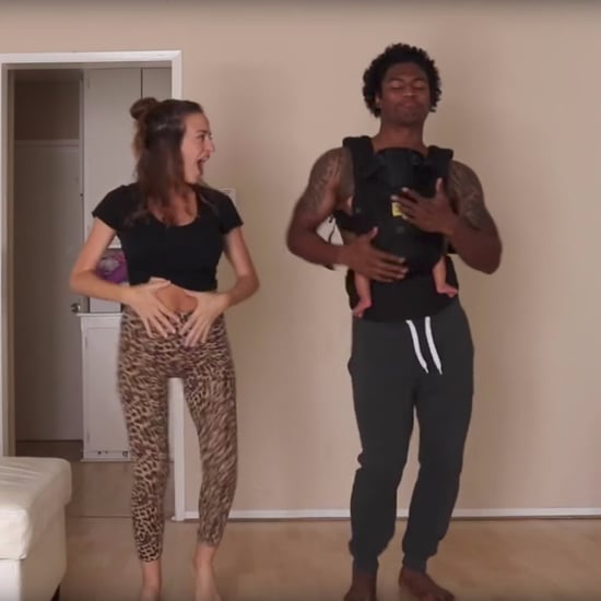 Couple Dancing Before and After Baby