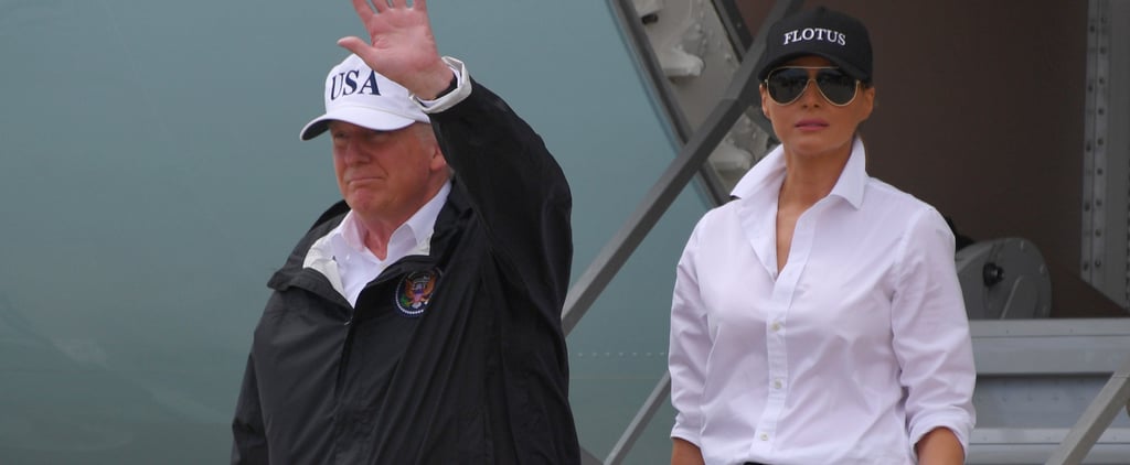 Melania Trump in Adidas Stan Smith Sneakers