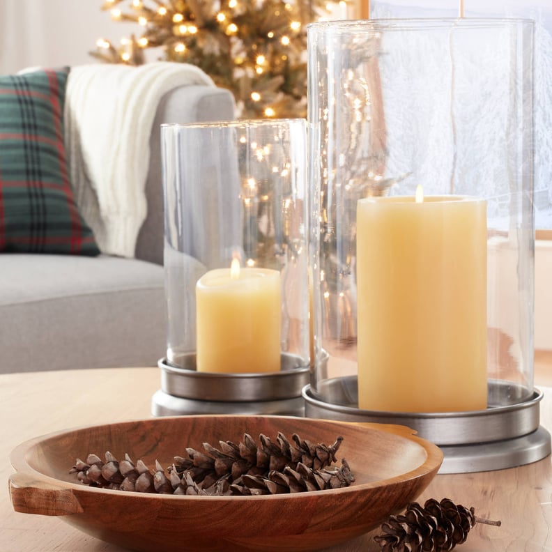 Coffee-Table Bowls and Figurines: Hearth & Hand With Magnolia Wood Bowl With Carved Handles