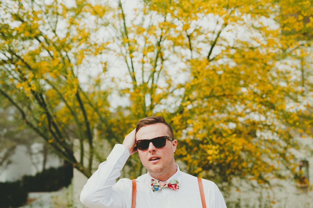 Trendy Palm Springs Wedding