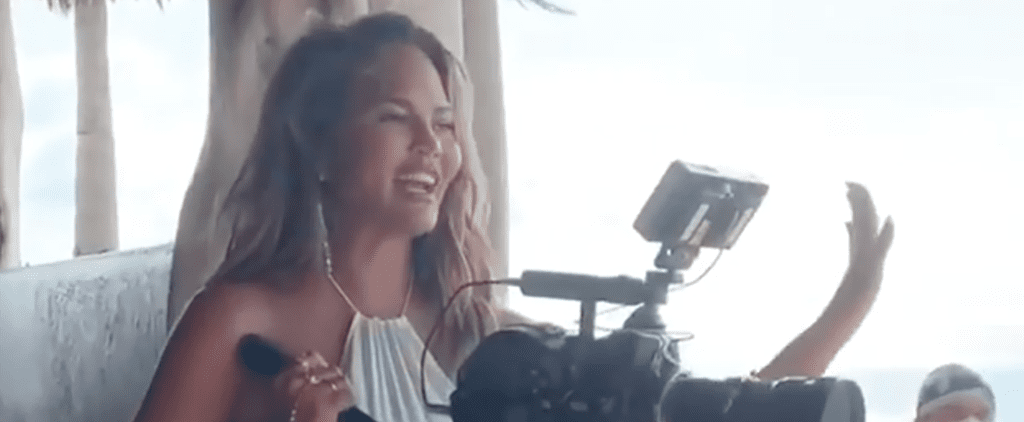 Get a Look at Chrissy Teigen "Directing" John Legend in This Cute Behind-the-Scenes Video