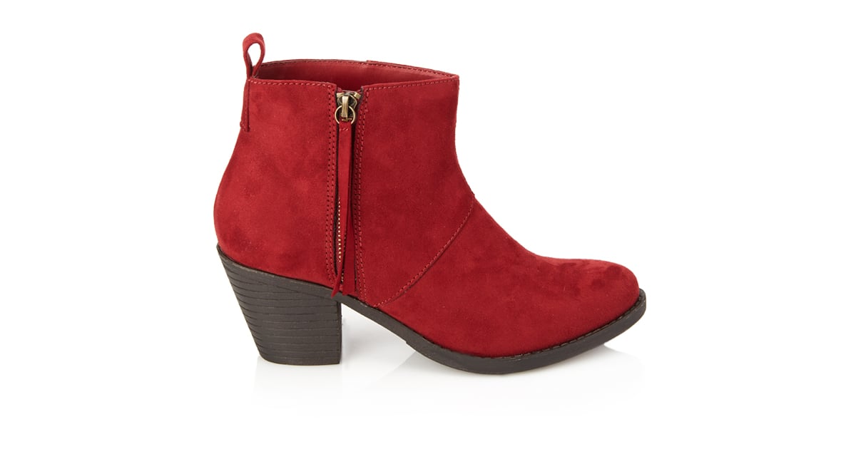 booties with zipper in front