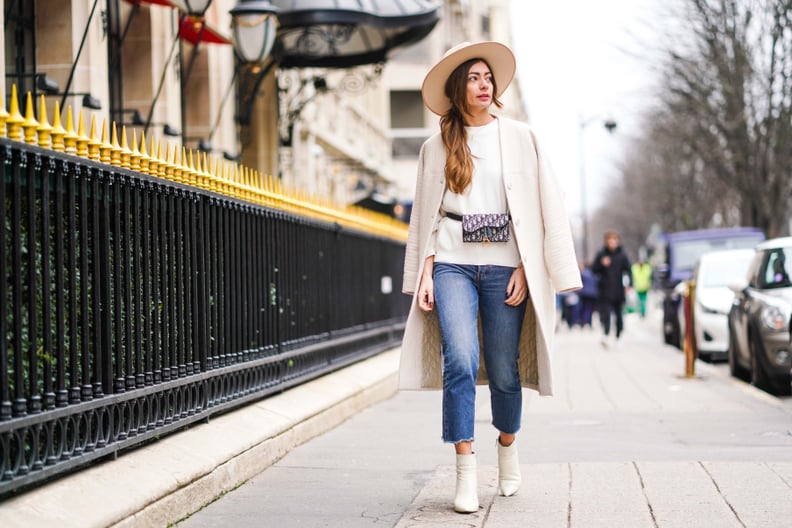 White Boots Once Again, With an All-Over Neutral Palette