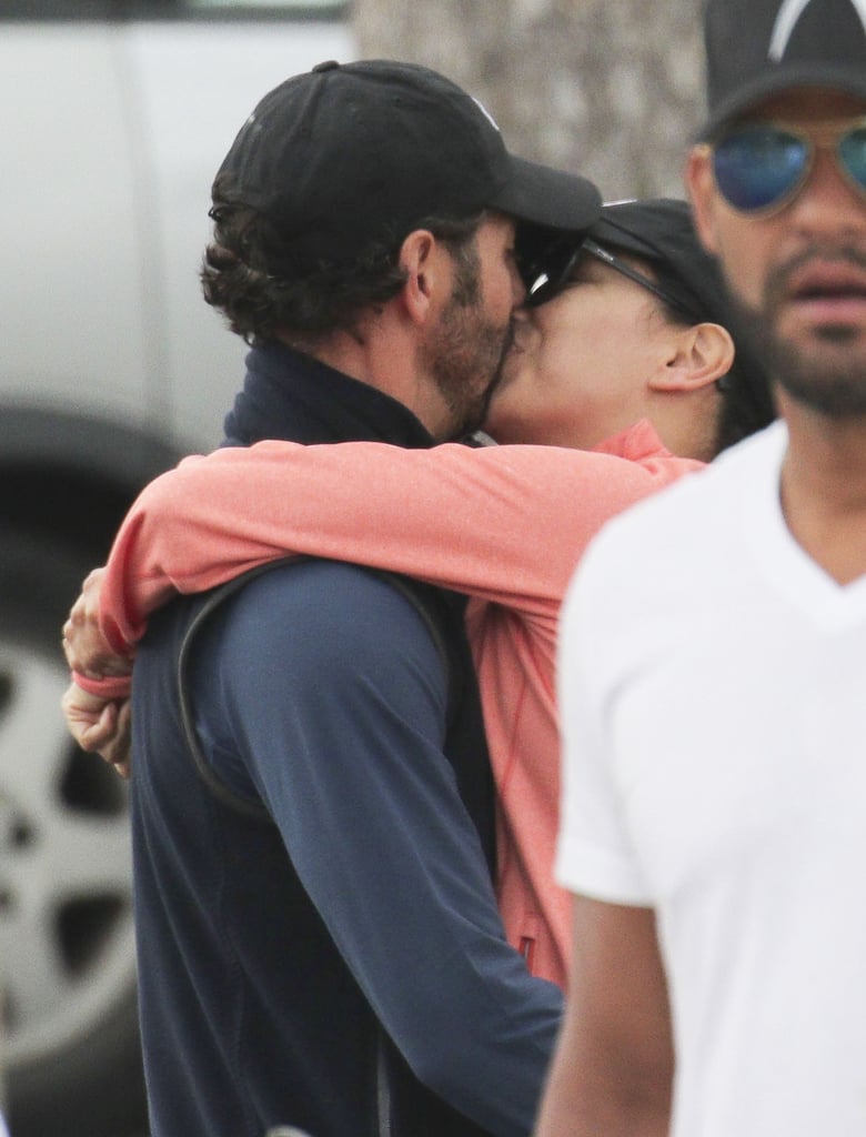 Eva Longoria and Boyfriend PDA in France
