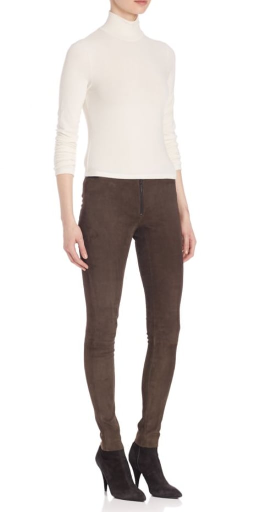 Alice + Olivia Suede Legging Pants