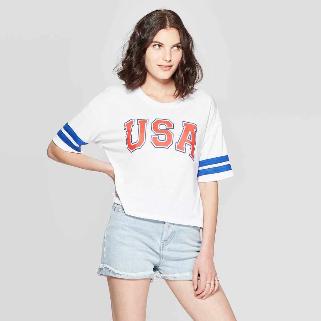 Women's Short Sleeve USA T-Shirt