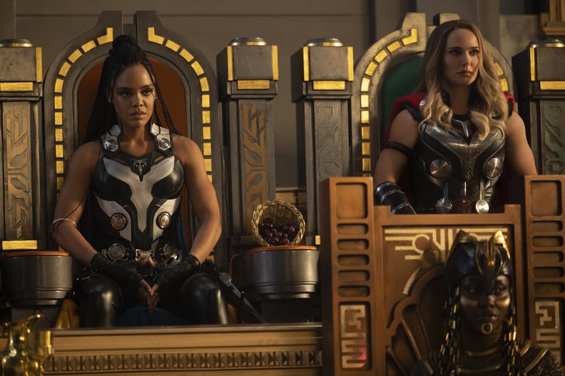 Mighty Thor and Valkyrie From "Thor: Love and Thunder"