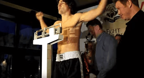 When He Won a Charity Boxing Match and Looked Like This Doing It