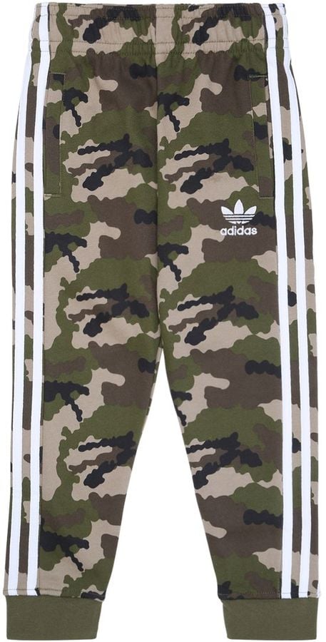Adidas Camo Printed Cotton Jogging Pants