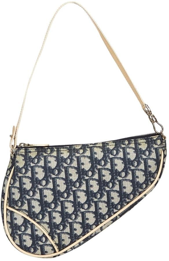 Christian Dior Saddle Cloth Handbag