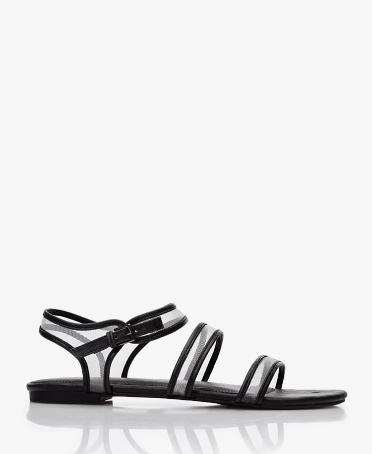 Flash your sporty side with these mesh Forever 21 sandals ($15). | Cheap Summer Sandals 
