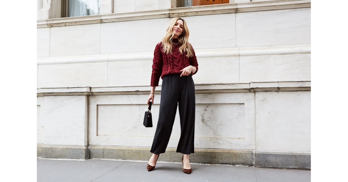 Jumpsuit with sweater outfit clearance
