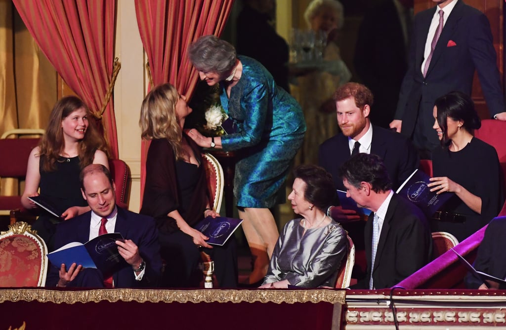 Prince Harry and Meghan Markle at Queen Elizabeth's Birthday