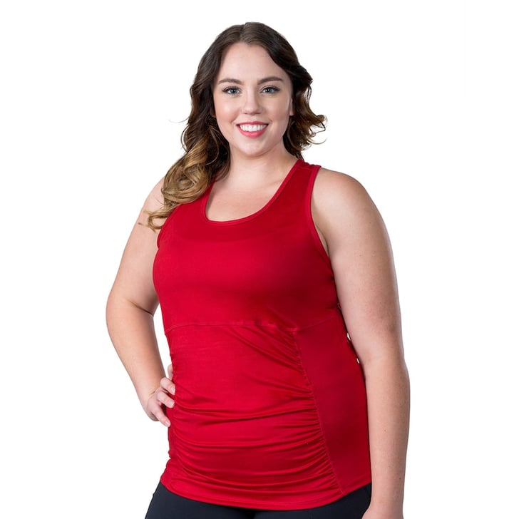 Soybu Challenge Ruched Racerback Yoga Tank | Plus-Size Yoga Clothes ...