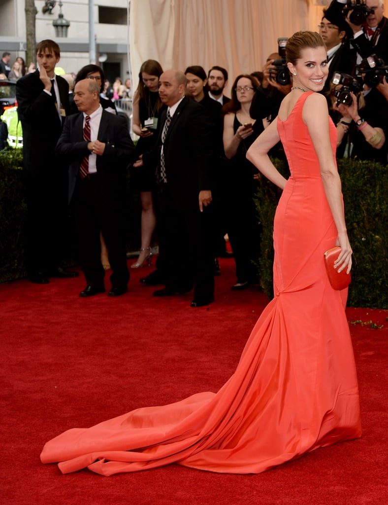 Allison Williams at the Met Gala 2014