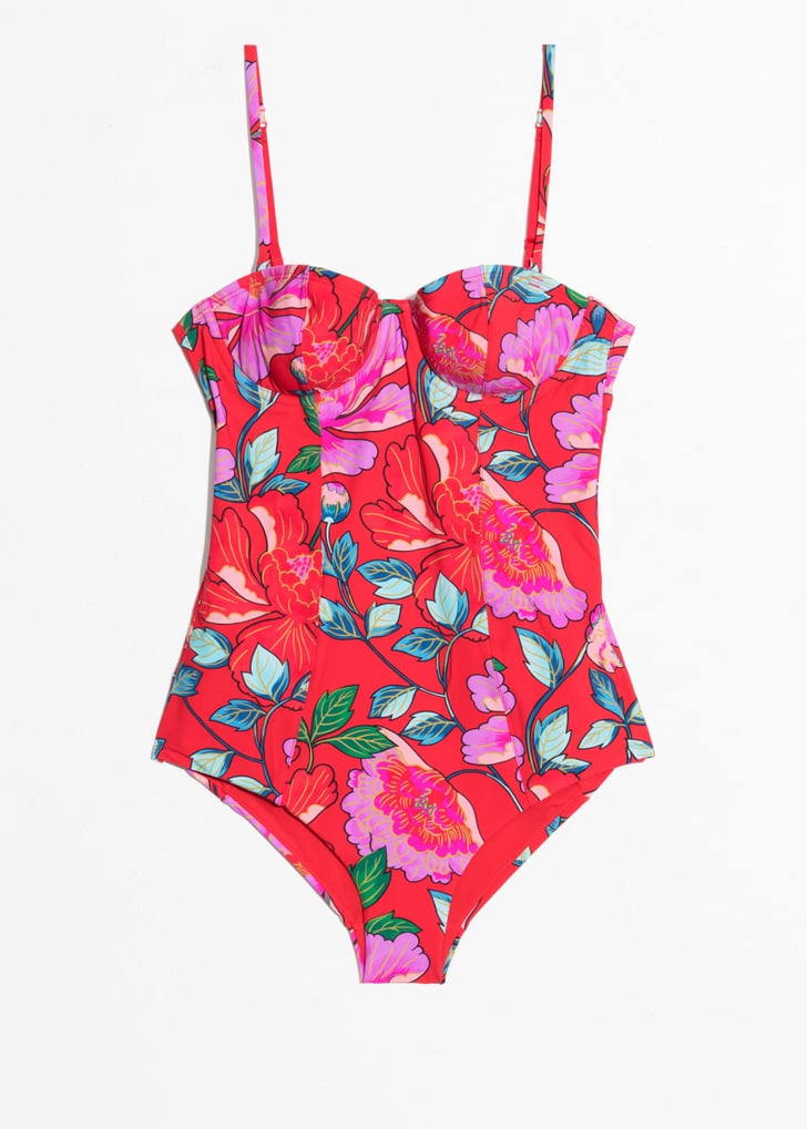 Floral Print Swimsuit & Other Stories Swimsuits 2018 POPSUGAR