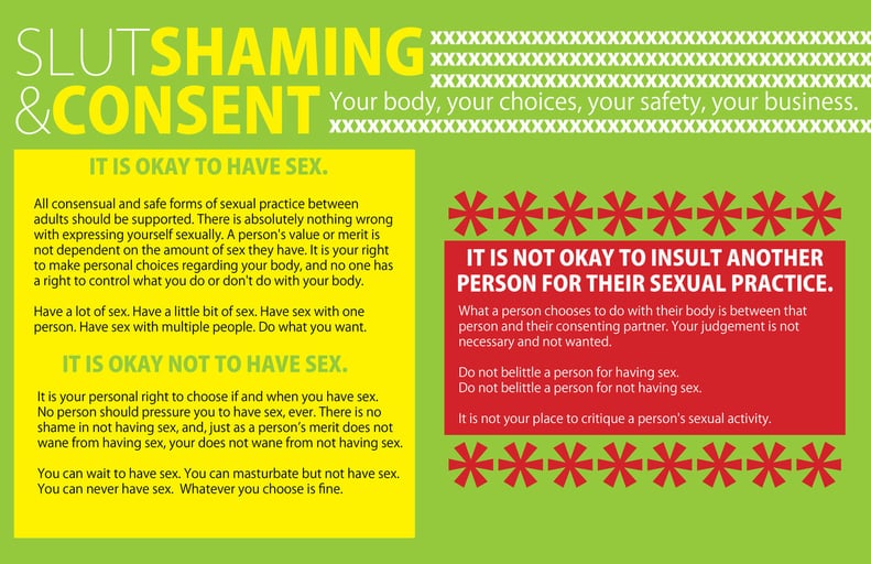 Slut Shaming and Consent