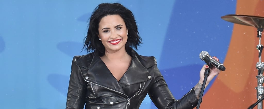 Demi Lovato Singing "Confident" on Good Morning America