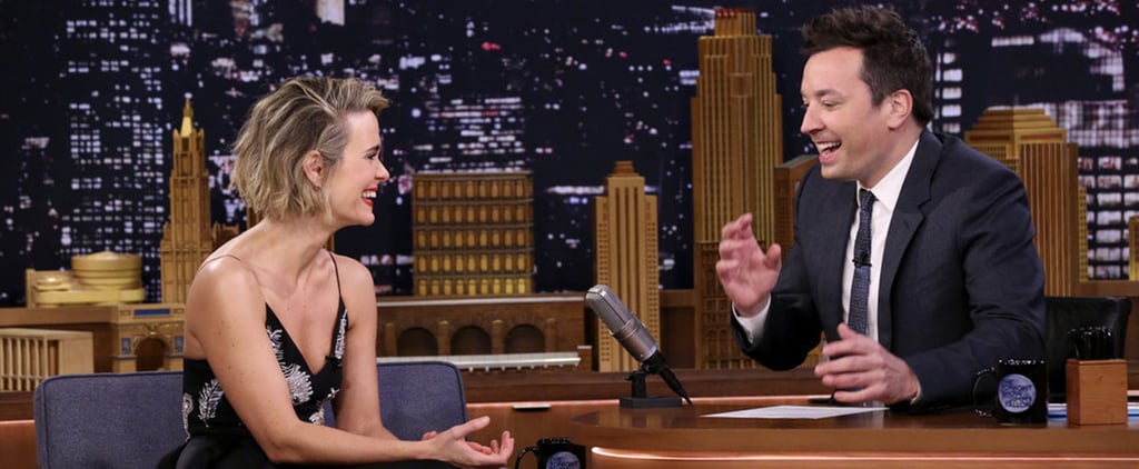 Sarah Paulson on Jimmy Fallon May 2018