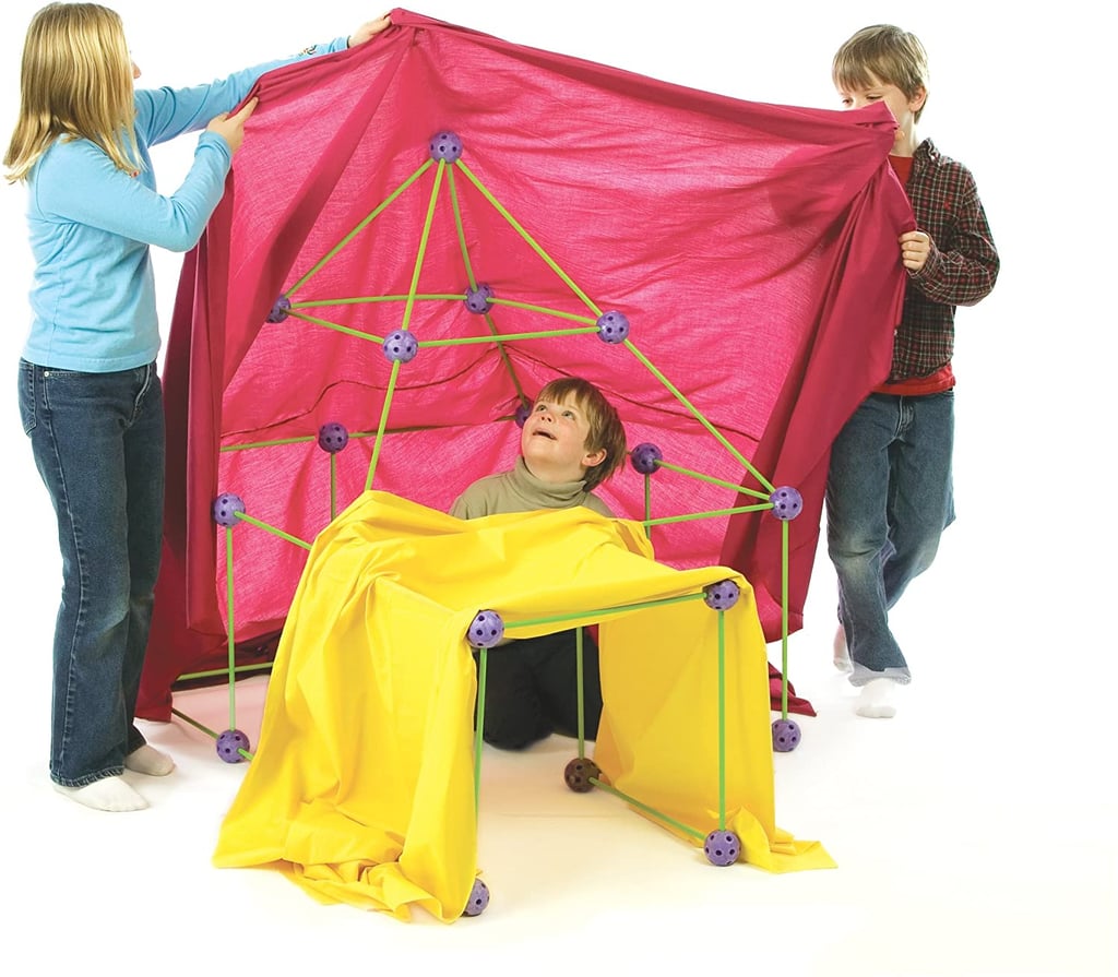 An Indoor Fort: Crazy Forts Purple Fort Building Kit