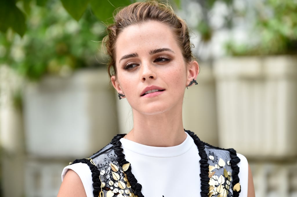 Emma Watson Sheer Louis Vuitton Dress