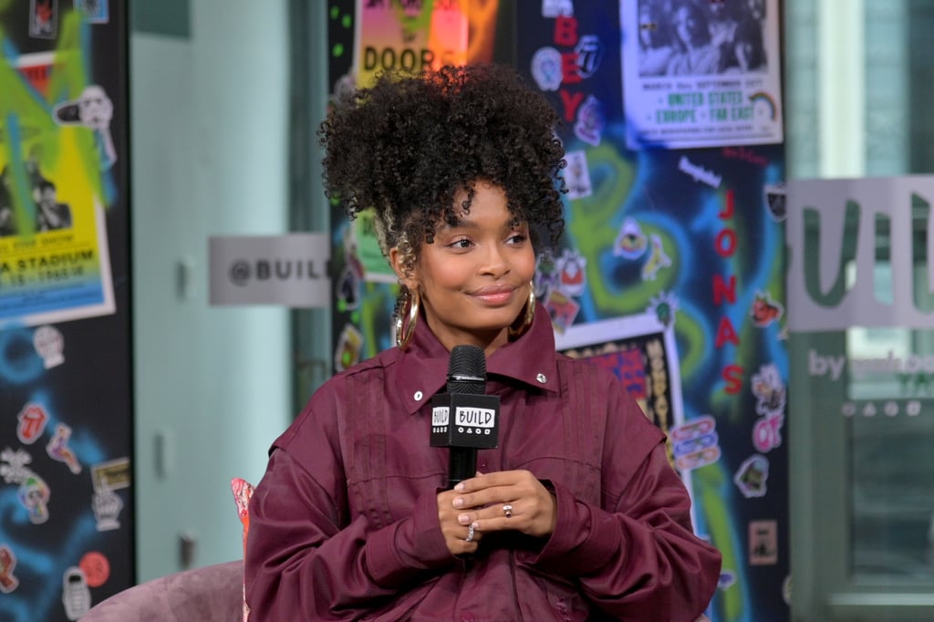 Yara Shahidi Wearing Beyoncé's Ivy Park x Adidas Tracksuit