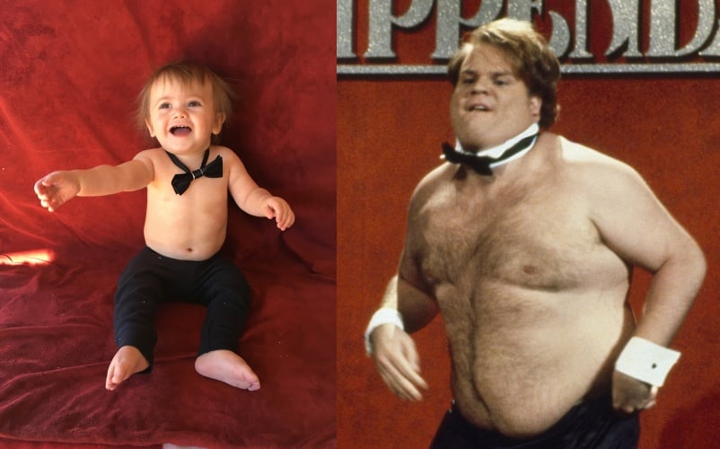 baby chippendale costume