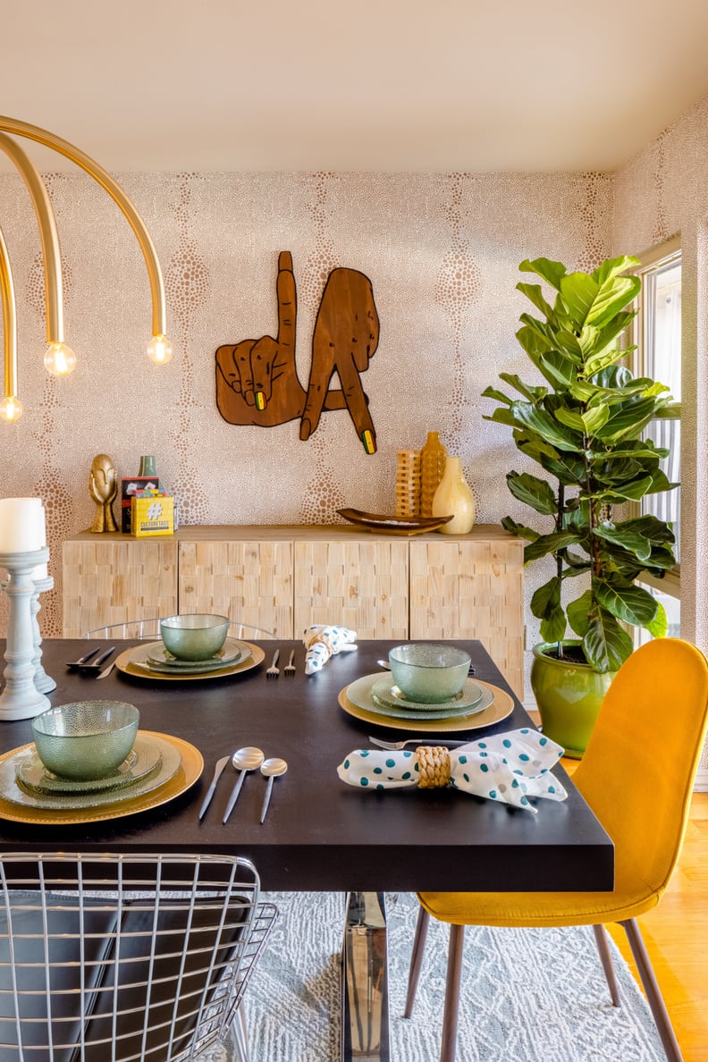 Issa Rae's Airbnb Dining Room
